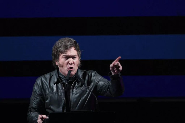 Foul-mouthed Milei shows libertarians the way