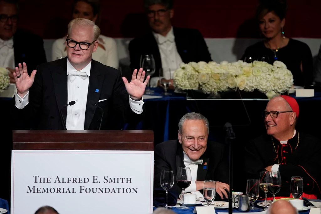 Jim Gaffigan preps for 2025 tour after tamping down jokes at Al Smith dinner