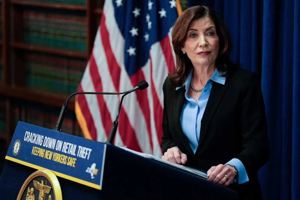 Hochul leaves Trump pardon in hush money case on the table as Biden stays mum