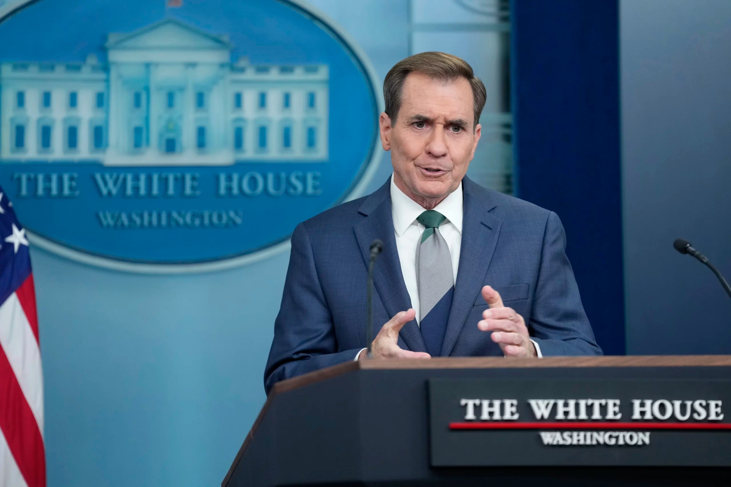 John Kirby: Mystery drones are currently ‘legal’ aviation in response to Trump
