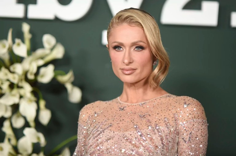 Paris Hilton rode around Capitol Hill on a motorized suitcase after lobbying