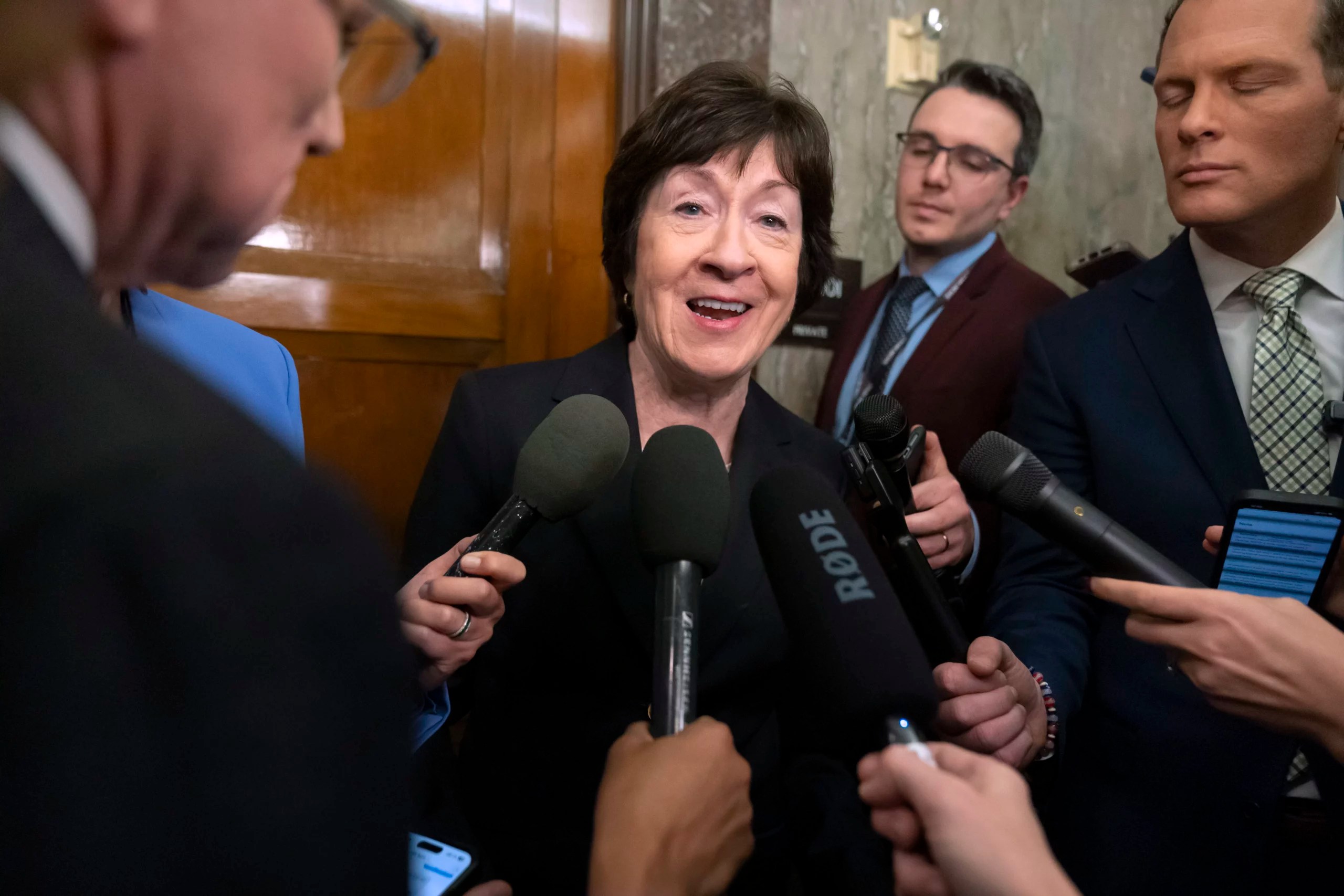 Susan Collins says biological males shouldn’t compete in ‘girls sports’