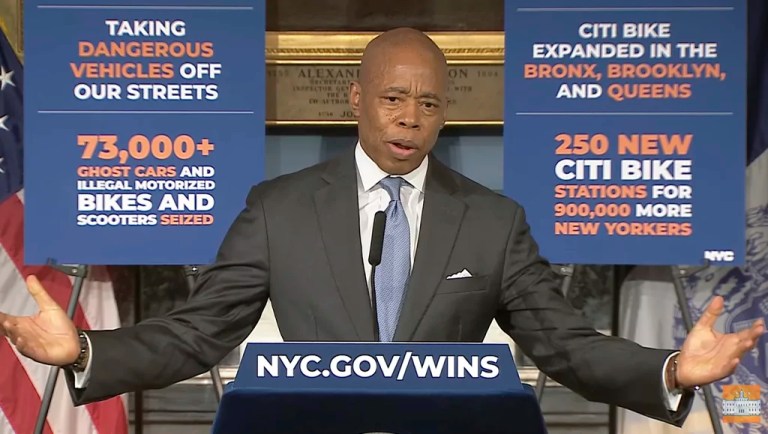 Judge denies Eric Adams bid to dismiss bribery charge as Trump weighs pardon