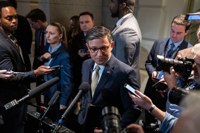 House Republicans undecided on Johnson’s speakership despite Trump’s support