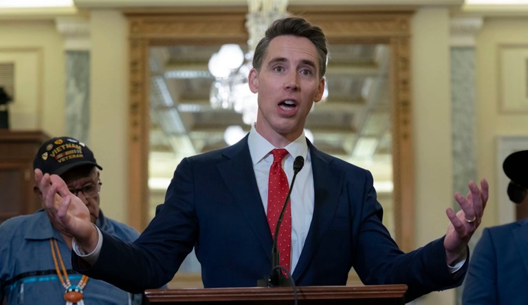 Hawley fumes at Mike Johnson over blocked radiation exposure deal