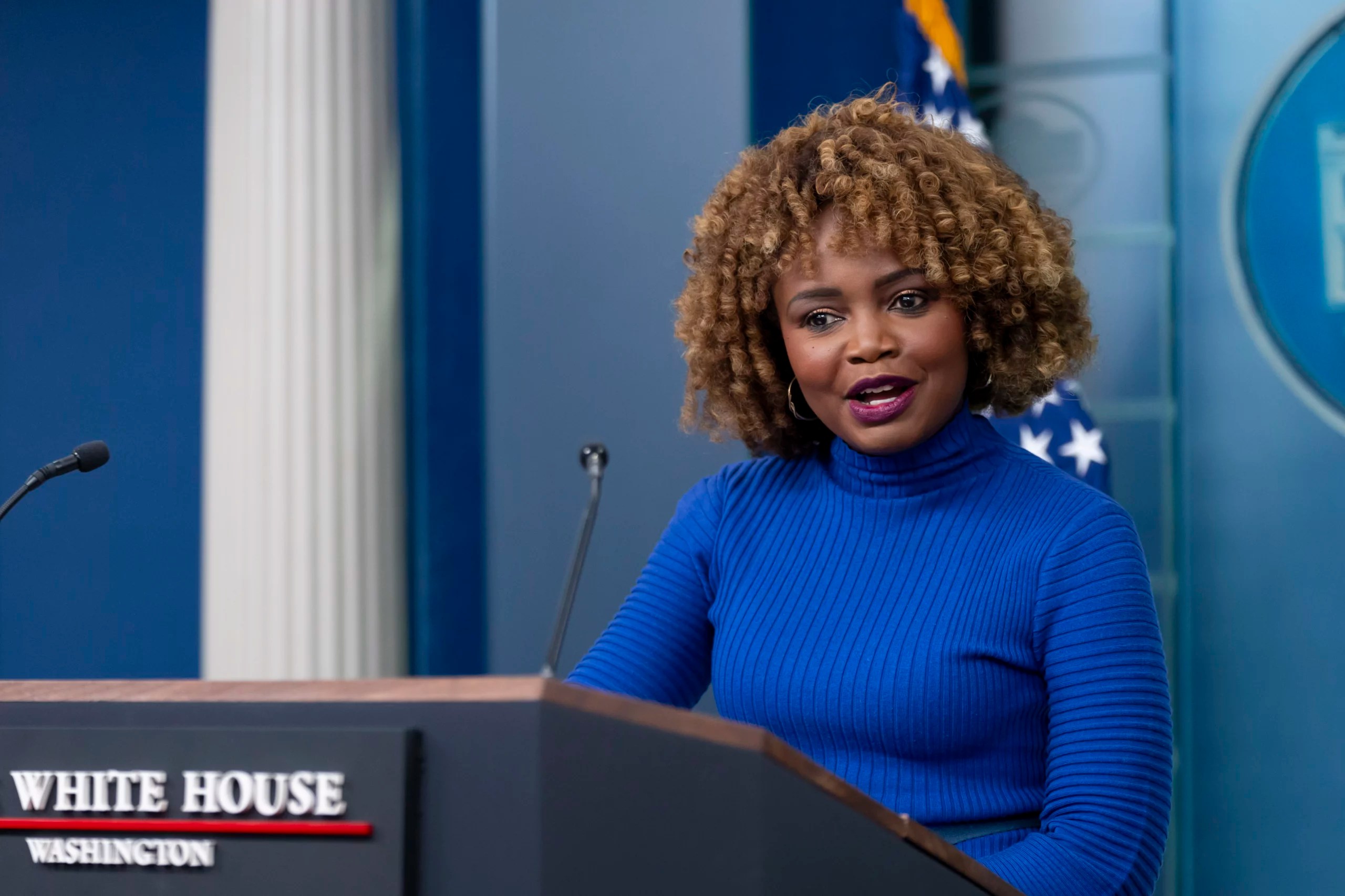 Karine Jean-Pierre and three more Biden aides swept into House Oversight autopen inquiry