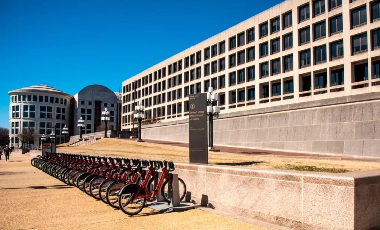 Department of Labor building in Washington, D.C