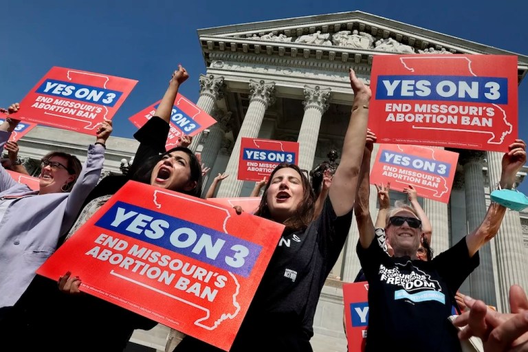 New abortion laws face challenges in Arizona and Missouri