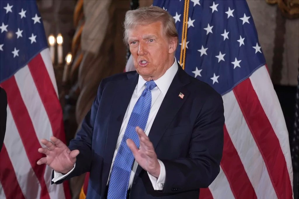 WATCH LIVE: Trump gives first rally-style speech since winning election