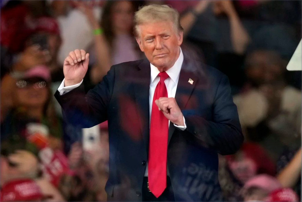 Year in review: How Trump inspired dance crazes in 2024