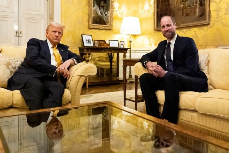 Trump meets with Prince William after Notre Dame reopening ceremony