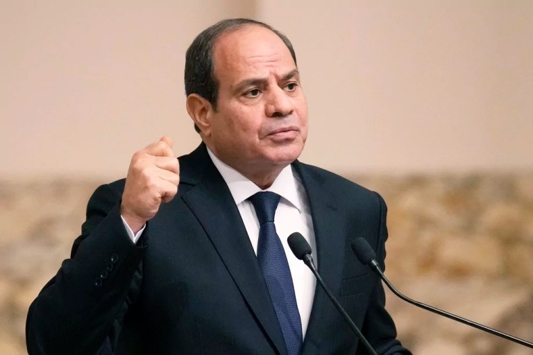 Egyptian president dismisses Trump’s Palestinian resettlement plan as ‘injustice’