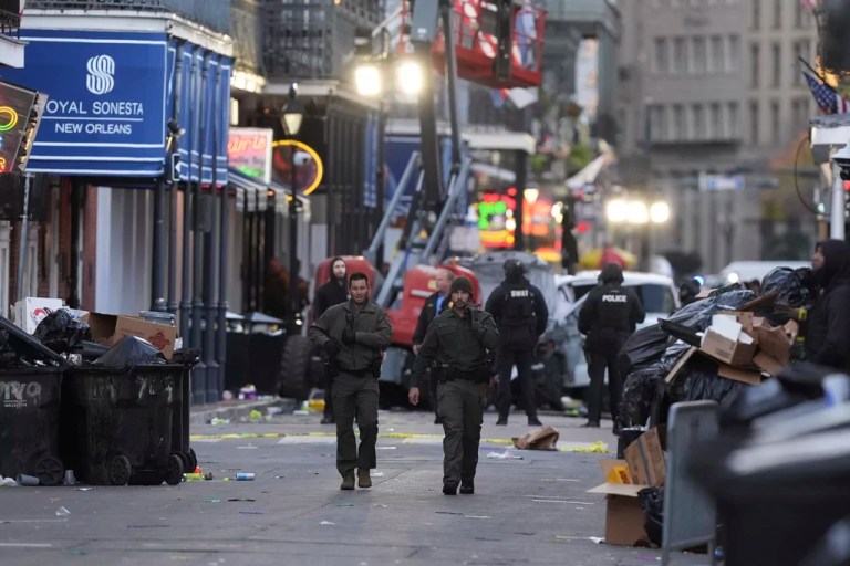 Ten dead and dozens injured in New Orleans attack