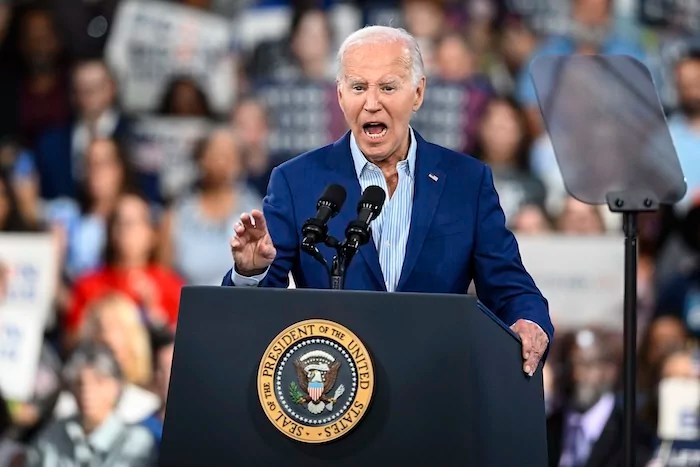 WATCH LIVE: Biden gives first post-presidency speech