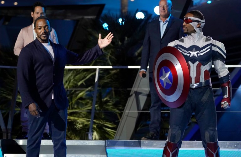 Marvel actor says he’s ‘a proud American’ in backpedaling comments on Captain America