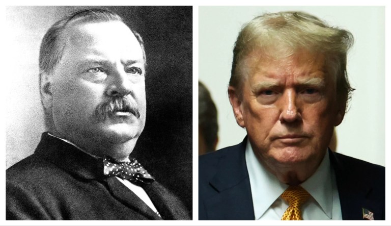 Trump’s historic return to office parallels the only other president to do the same