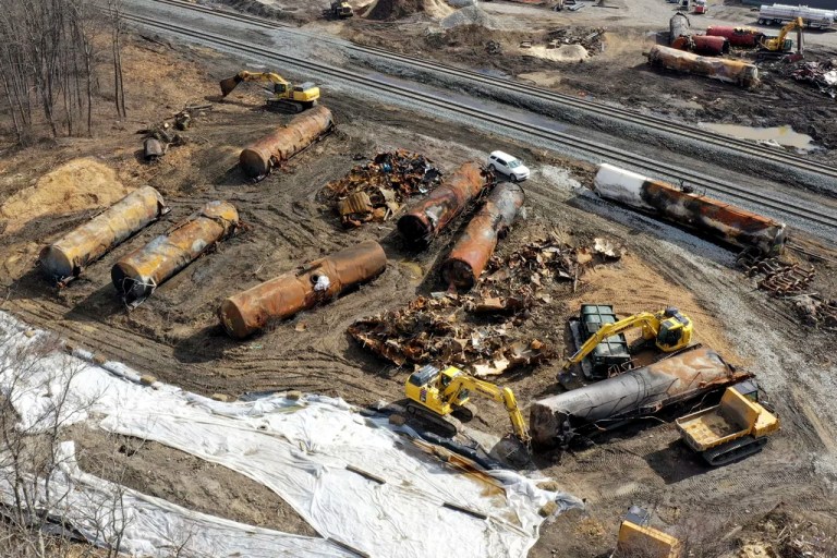 East Palestine reaches $22 million settlement with Norfolk Southern over derailment