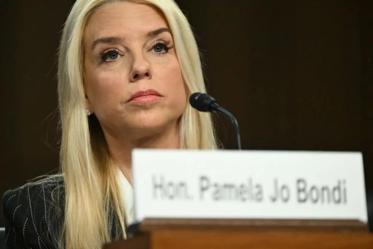 Voters fail Bondi’s handling of Epstein case