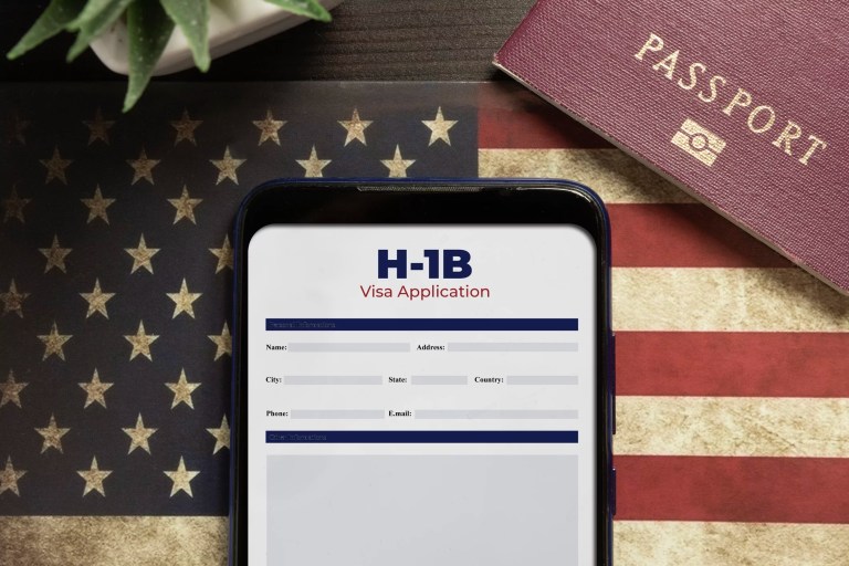 H-1B visa application (Getty Images)