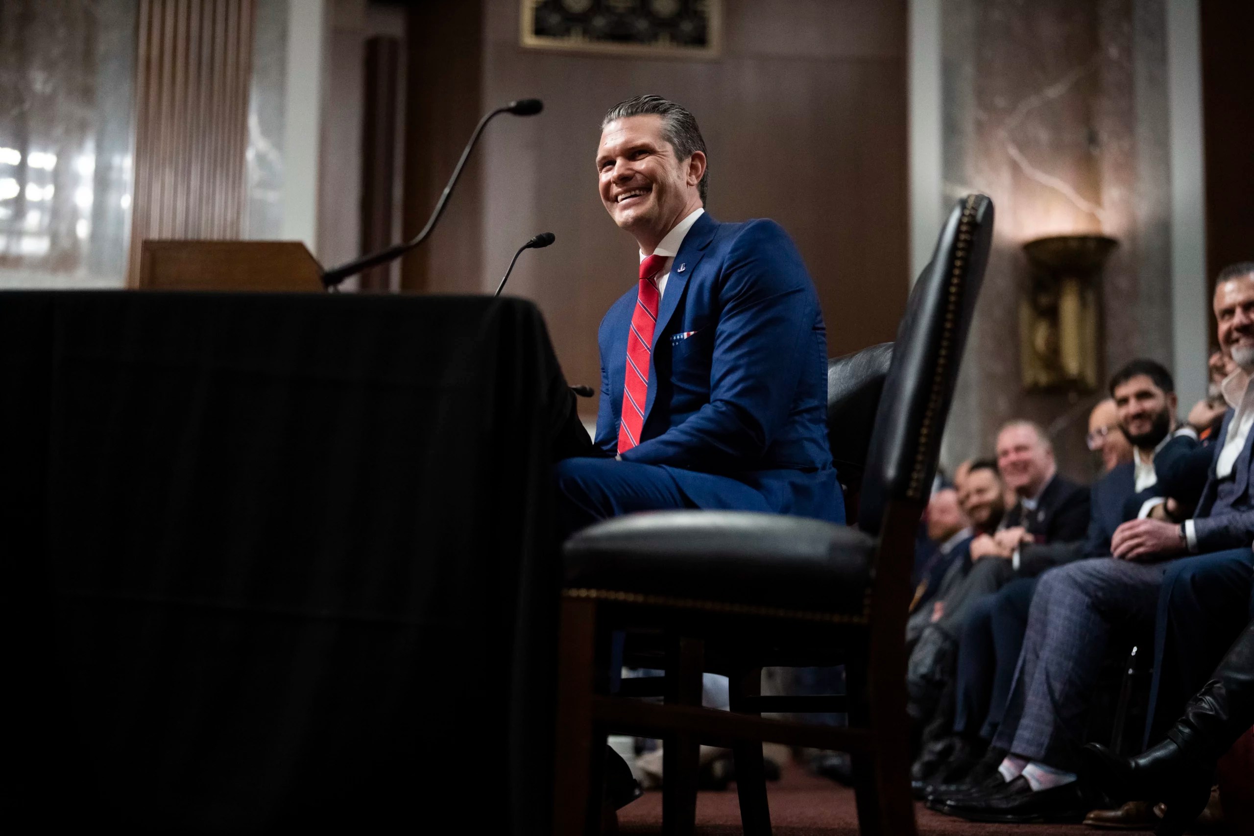 Hegseth clears first Senate hurdle despite Democrats’ efforts to tank Pentagon nominee