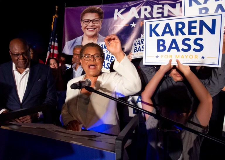 LA Times owner regrets endorsing Karen Bass for mayor: ‘Competence matters’