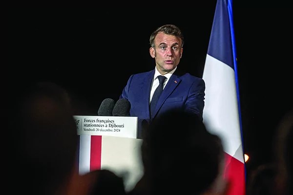 French President Emmanuel Macron.