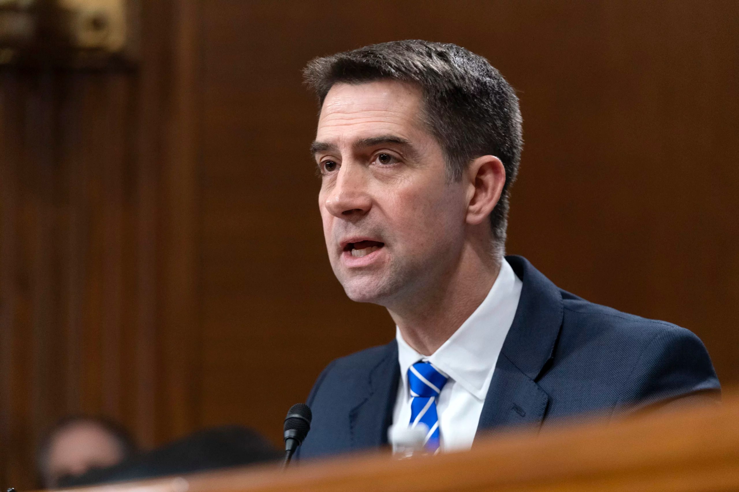 Cotton pitches tariffs on China to make it pay for ‘unleashing’ COVID-19