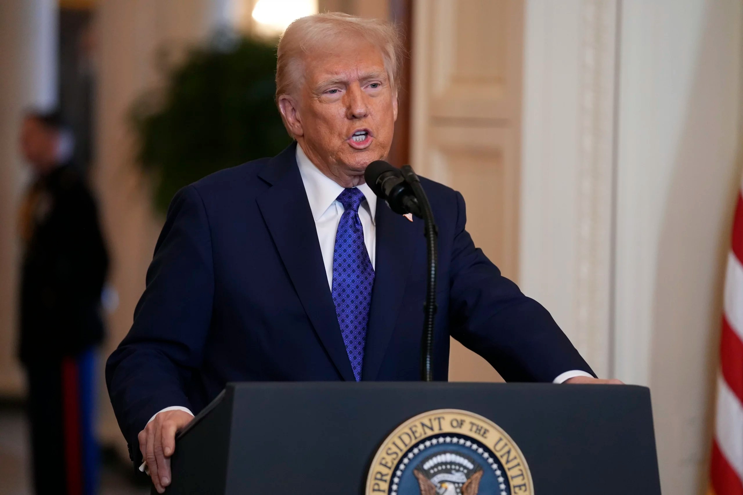 White House social media team posts image of Trump as Superman
