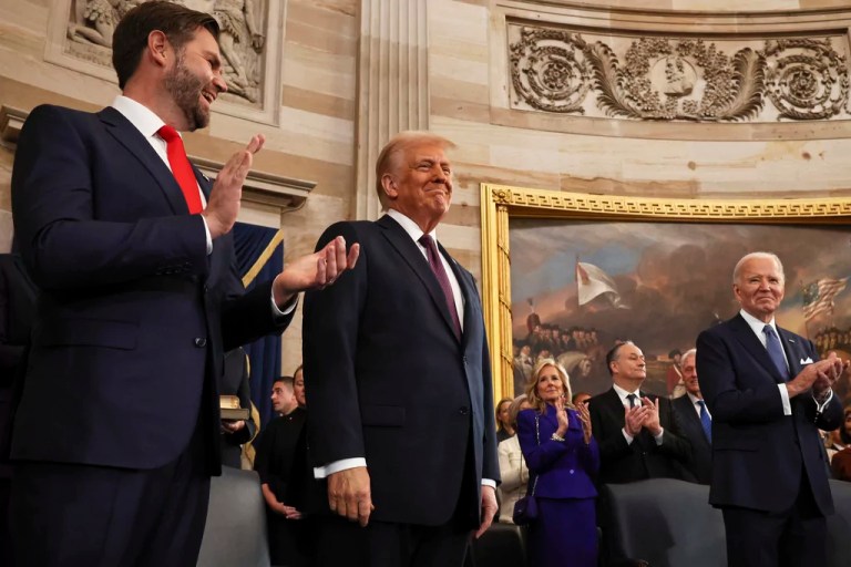 Order! Order! Trump brings order