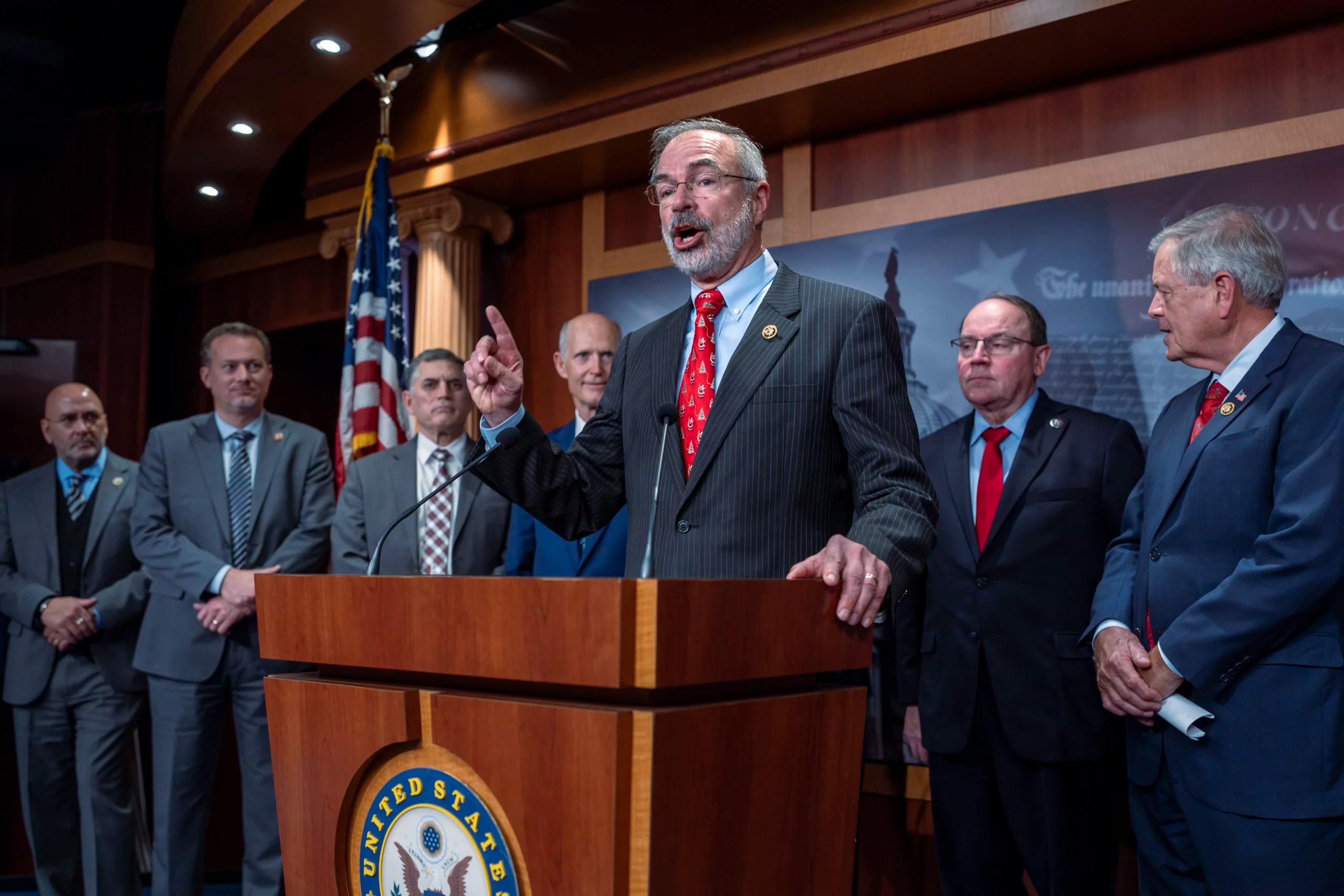 Freedom Caucus, once a vocal ‘think tank’ minority, now whips for Trump establishment agenda
