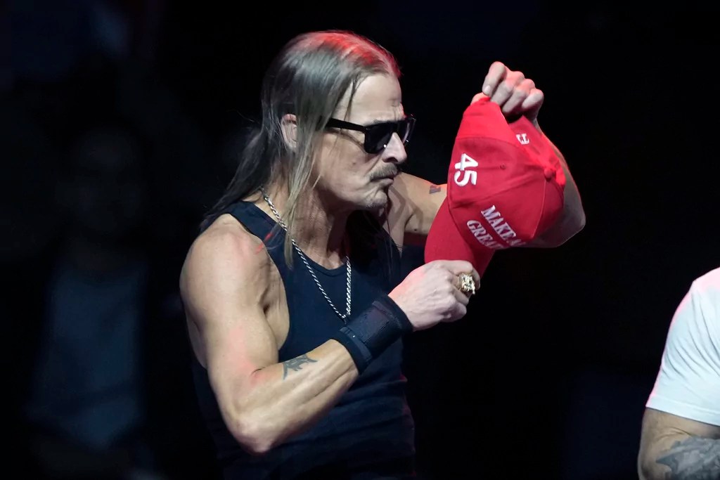 Kid Rock called out for lyrics about ‘underage’ girls ahead of TPUSA show