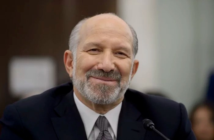 Howard Lutnick, President Donald Trump's nominee to be Secretary of Commerce, testifies during a Senate Committee on Commerce, Science, and Transportation hearing for his pending confirmation on Capitol Hill, Wednesday, Jan. 29, 2025, in Washington.