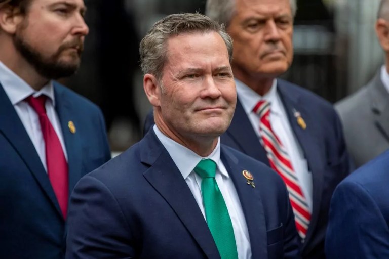 Michale Waltz, a former Army Green Beret and veteran of Afghanistan who serves as President Donald Trump's national security adviser, in a 2024 file image.