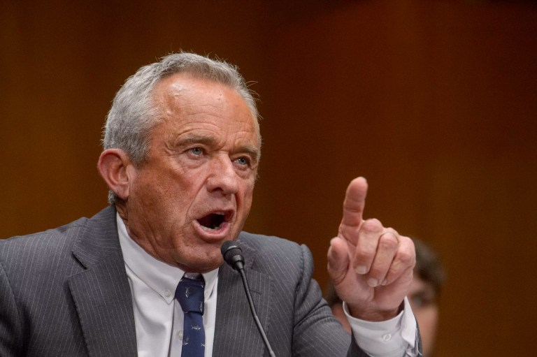 Robert F. Kennedy, Jr., President Trump's nominee to serve as Secretary of Health and Human Services testifies during a Senate Committee on Health, Education, Labor and Pensions hearing for his pending confirmation on Capitol Hill.