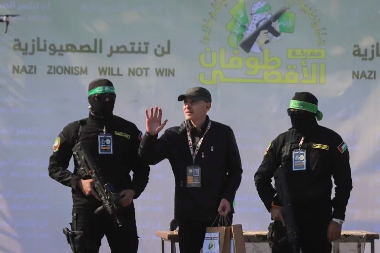 American released by Hamas sends message to Trump: ‘You are the reason I am home alive’