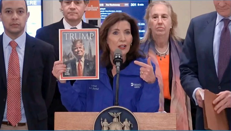 Kathy Hochul lets loose on Trump after congestion pricing dismissal