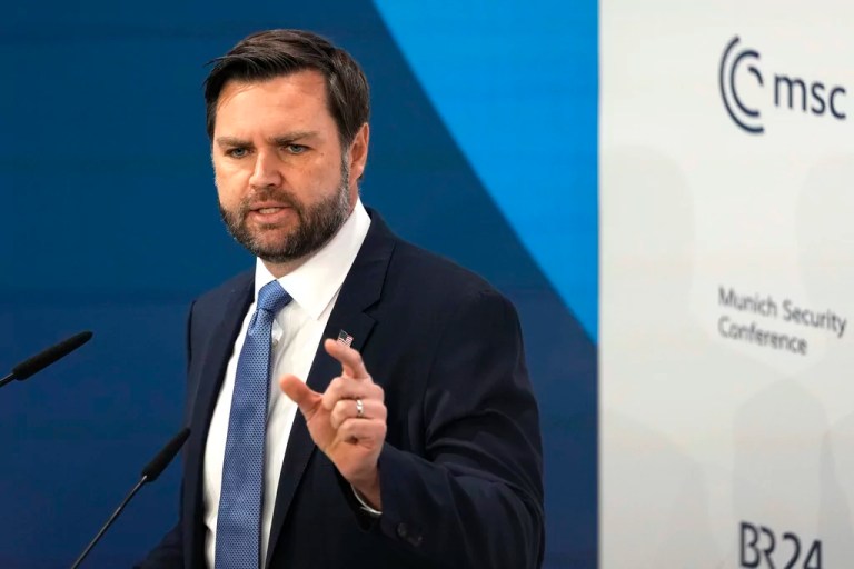 JD Vance thumps European allies over free speech at Munich Security Conference