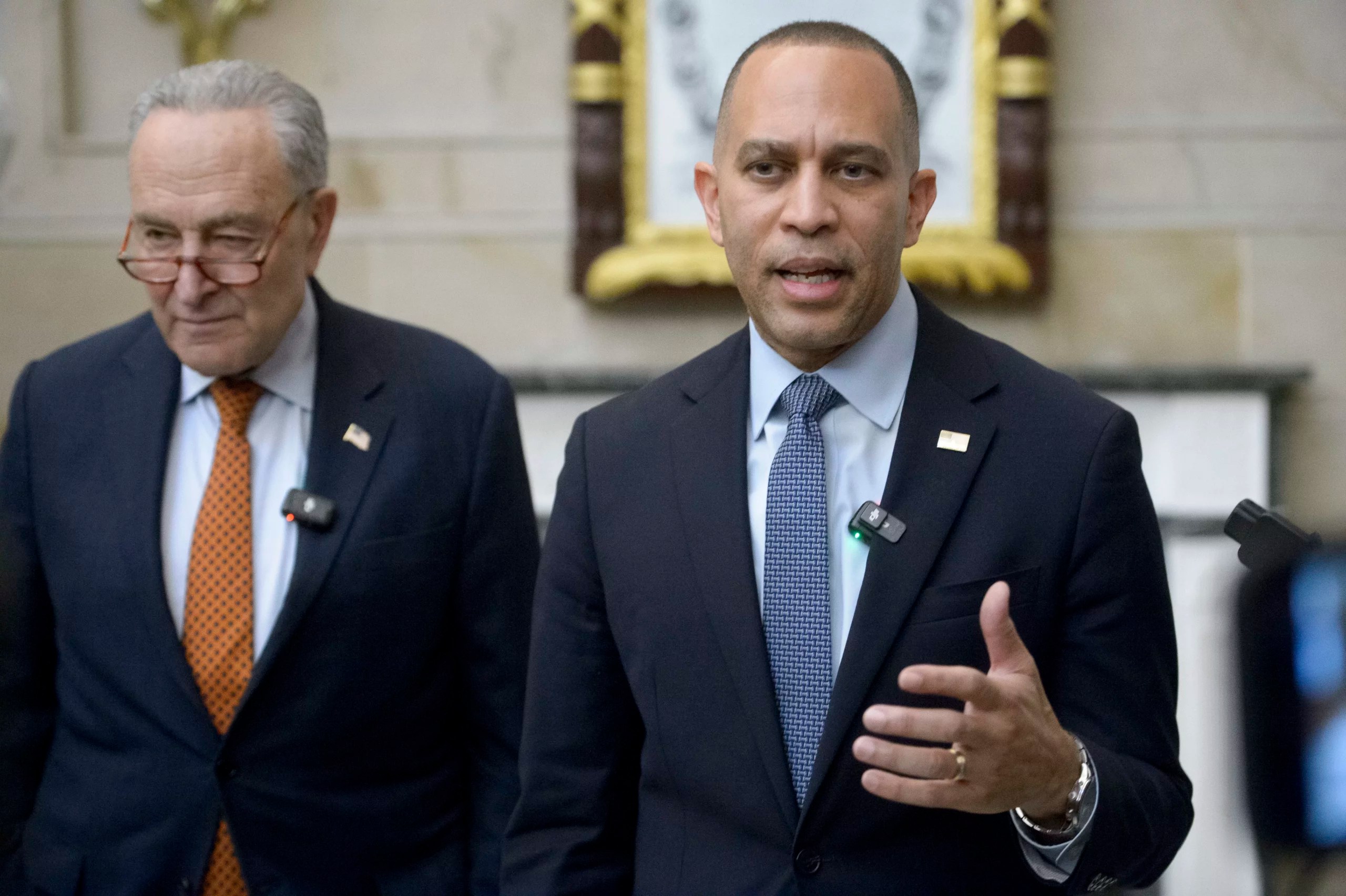 Jeffries dismisses Trump’s high approval ratings: ‘Just at the beginning’