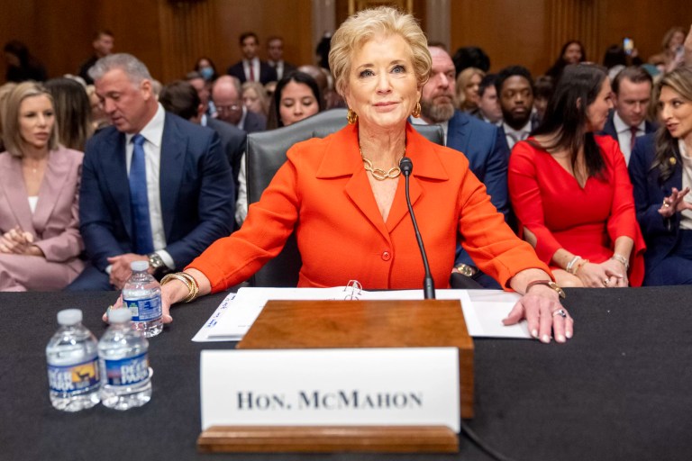 Senate confirms Linda McMahon as Trump education secretary