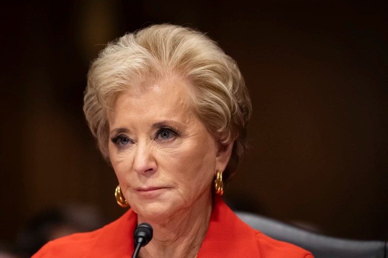 Senate panel advances Linda McMahon’s nomination to floor
