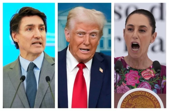 Trump says Canada and Mexico tariffs will go into effect at midnight