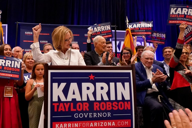 Trump-backed Karrin Taylor Robson launches Arizona gubernatorial bid