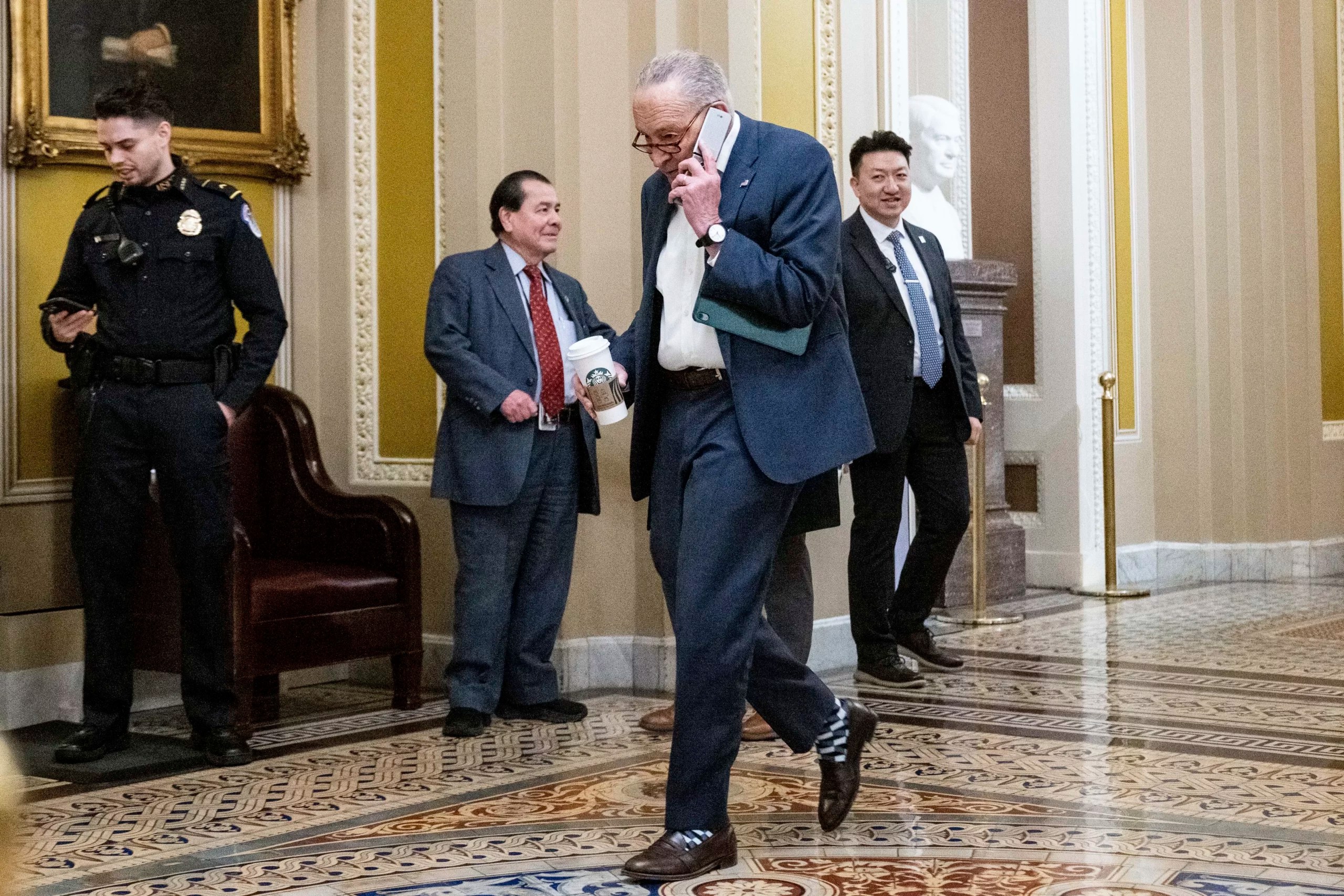 Democrats threaten government shutdown as leverage against Trump