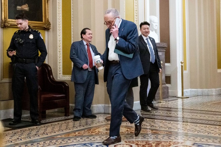 Democrats threaten government shutdown as leverage against Trump