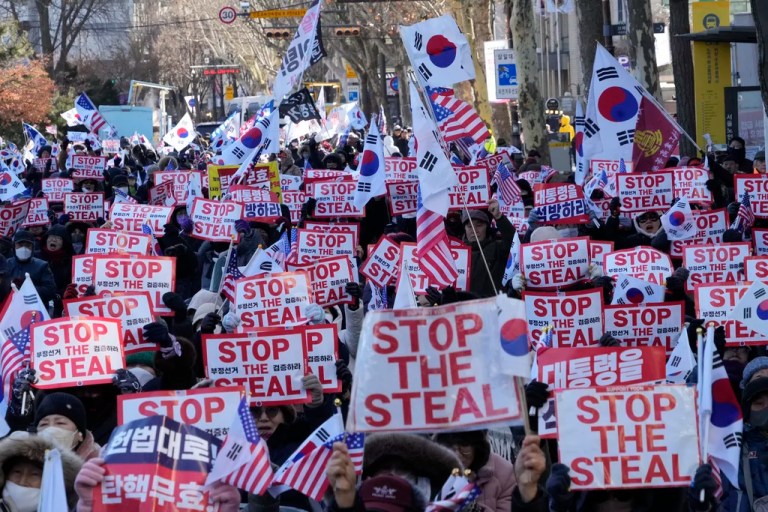 Yoon allies pin hopes on Trump to save ousted president