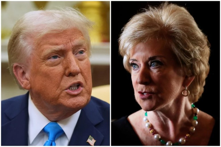 Donald Trump Linda McMahon Department of Education