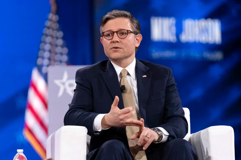 Mike Johnson tamps down ‘DOGE dividend’ talk at CPAC