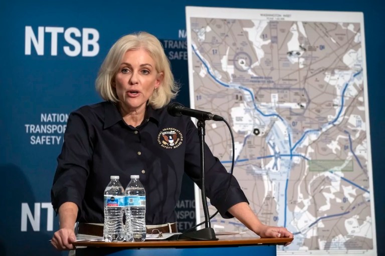 NTSB considering possibility of ‘bad data’ leading to Potomac plane crash