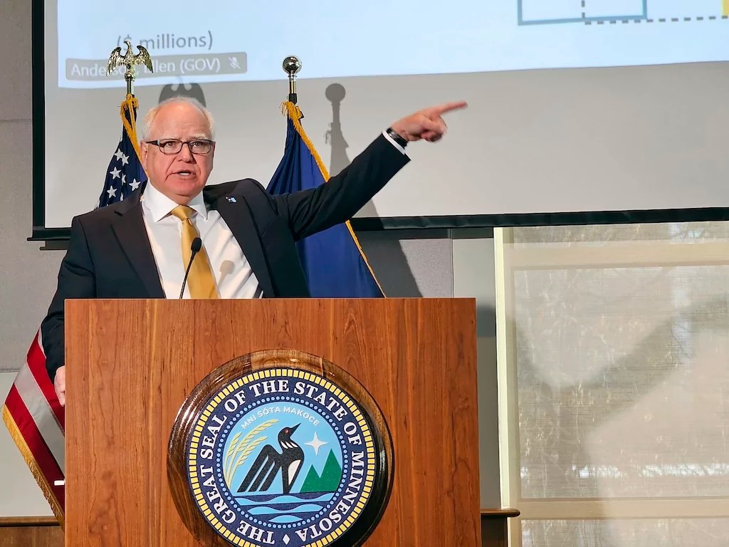 Ilhan Omar and Tim Walz being floated to replace Tina Smith in Senate