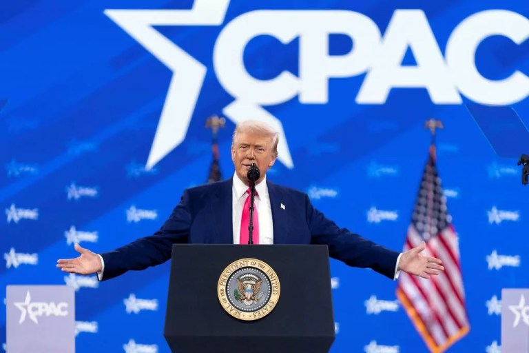 Trump at 2025 CPAC